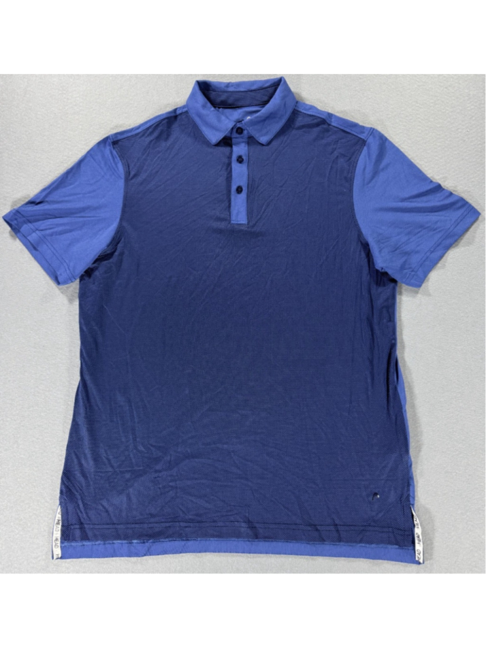 Head Golf Shirt Men's Medium Blue